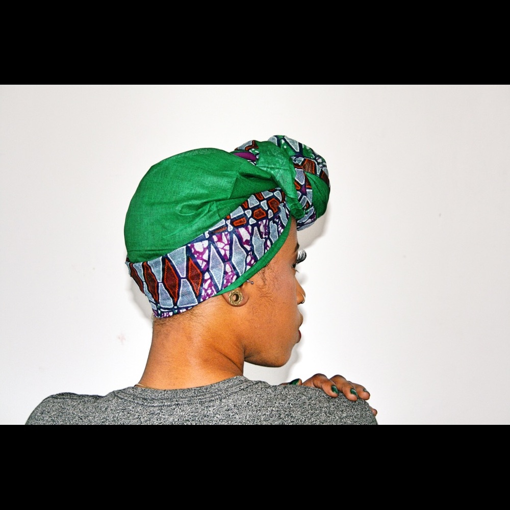 African Fabric Head Wrap